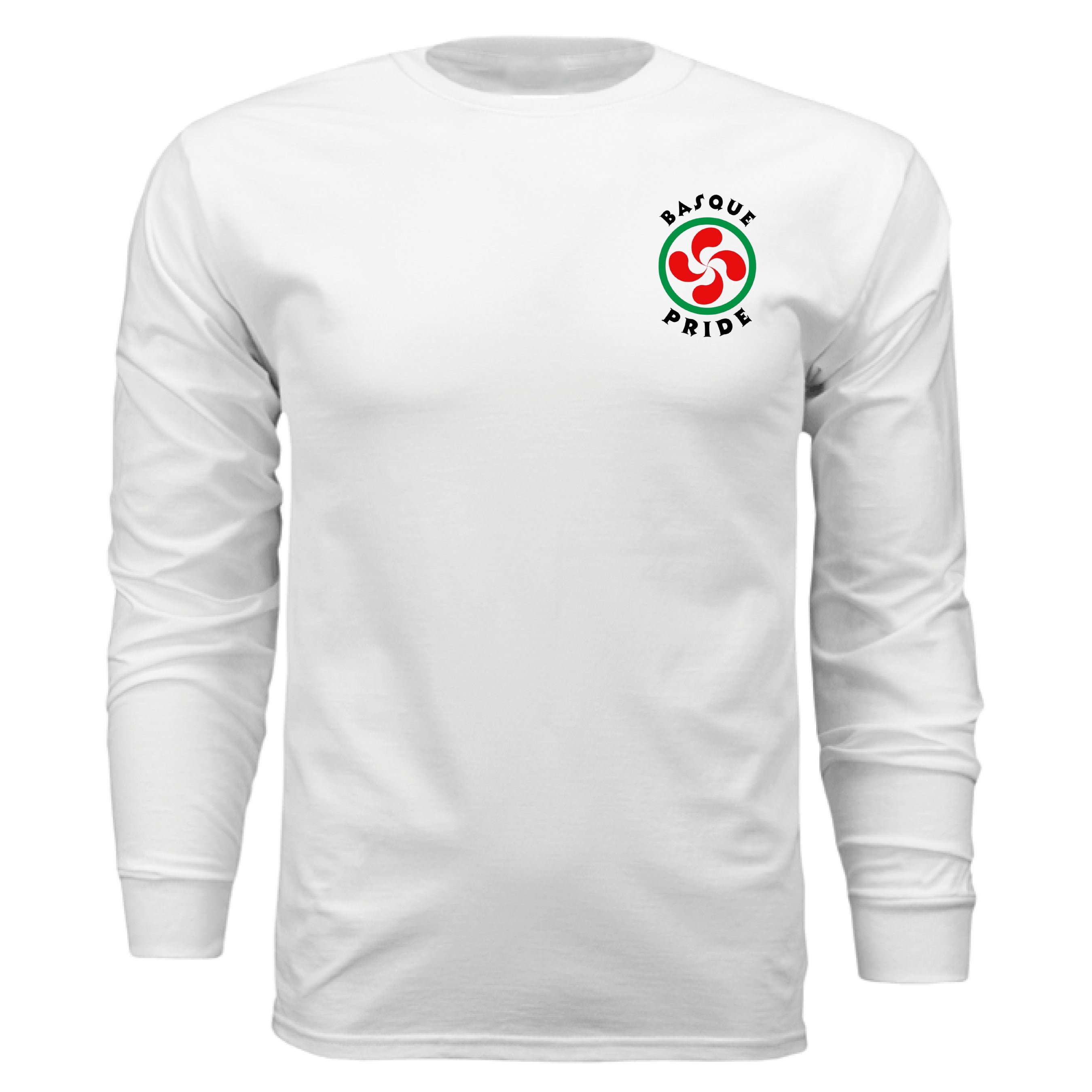 Basque Pride Long Sleeve w/ Front, Back, and Arm Print – Basque Beans ...