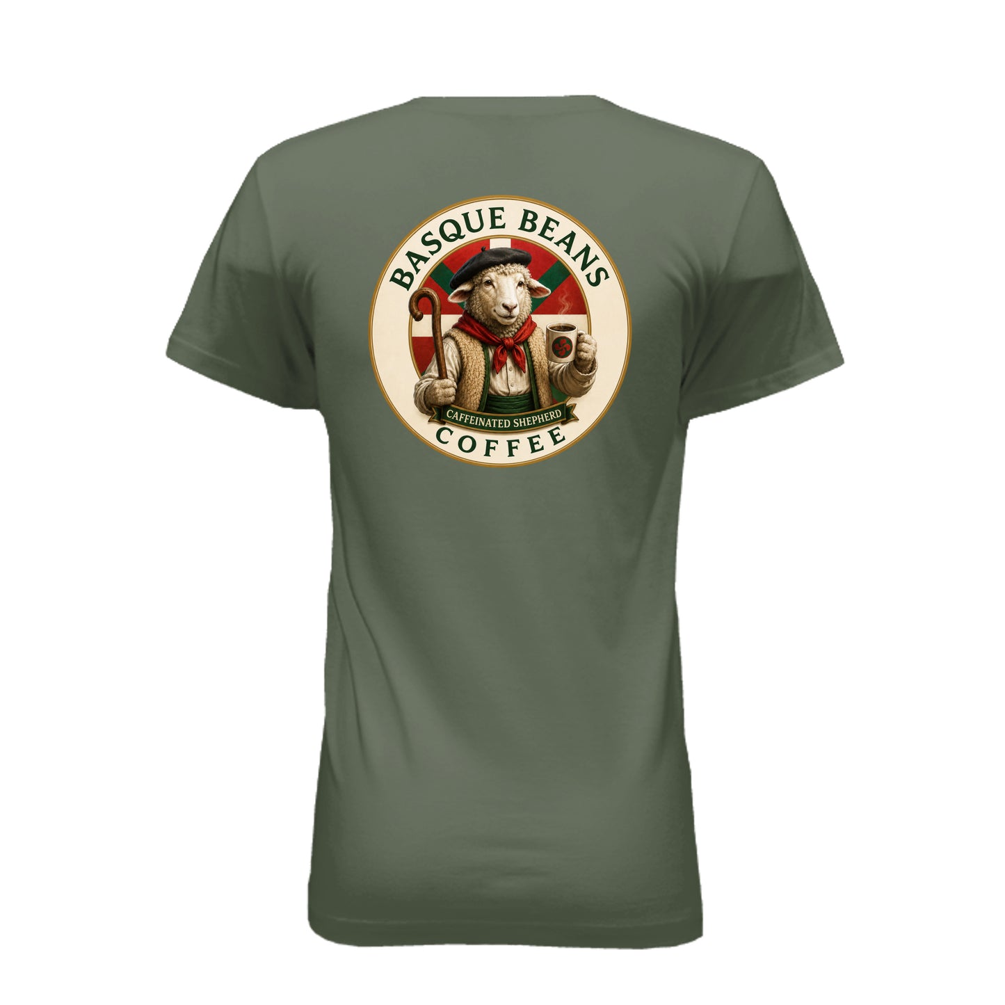 Military Green - B6400 - BACK