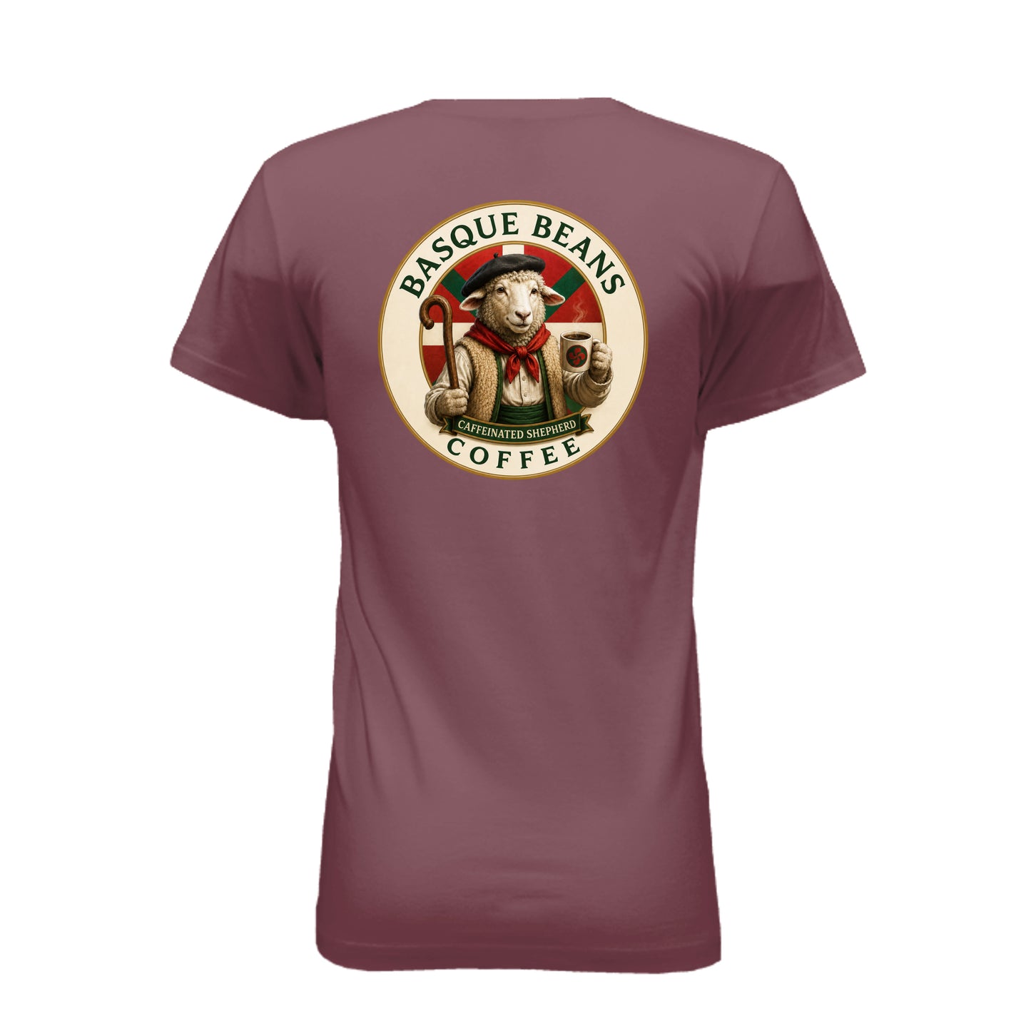 Maroon - B6400 - BACK