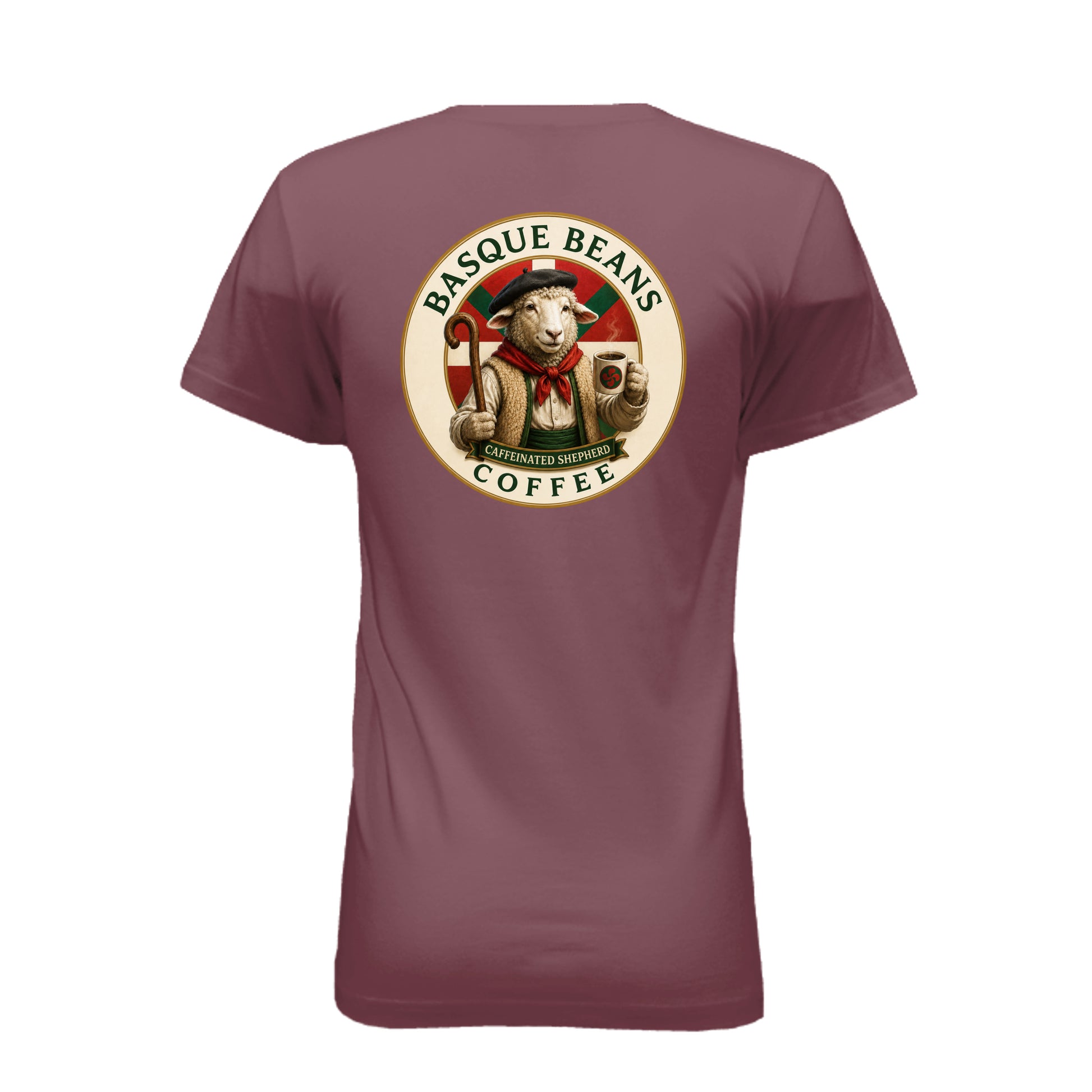 Maroon - B6400 - BACK